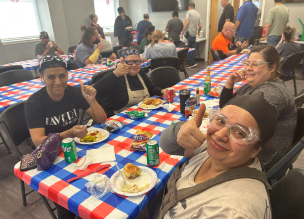 美國莫頓工廠舉辦員工感謝會